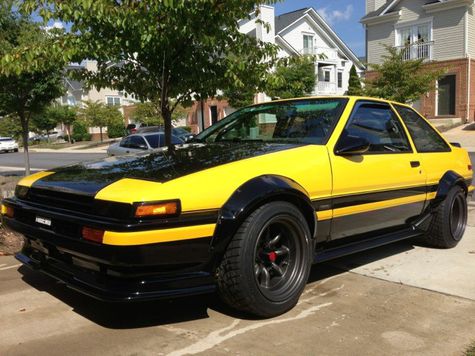 Fusion Aneh Bumblebee dengan Toyota Corolla AE 86  Otosia.com