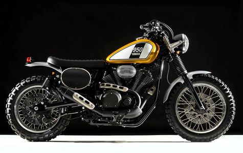  Yamaha  XV950R Star Bolt  2014 Kustom ala Scrambler Otosia com