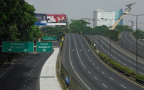 Jakarta, 'Kota Mati' Saat Hari Raya  Otosia.com