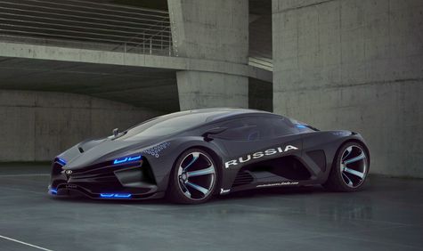 lada raven concept car 2013 видео