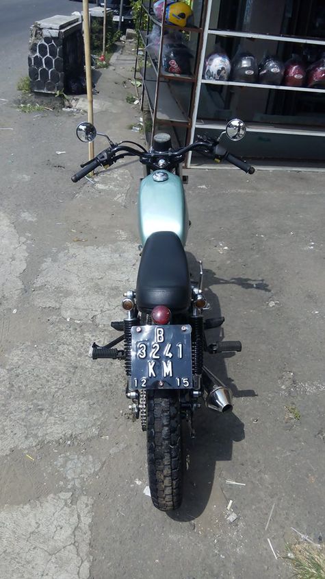 dijual honda gl 100 1984 custom brat style 8b7267