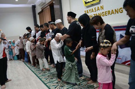 TACI Tangerang Bukber dan Berbagi Kepada Anak Yatim Piatu 