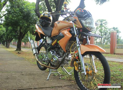 Modifikasi Sendiri, Jadikan Vixion Lebih Rapi  Otosia.com