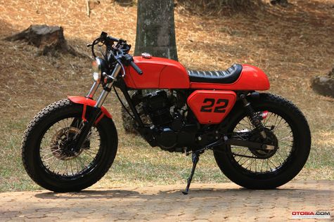 Megapro Berwujud Cafe Racer Merah Cabe Otosia com