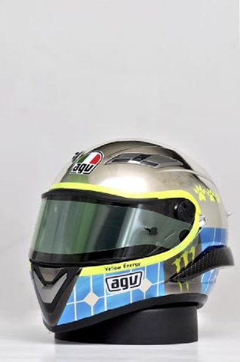 Dengan 2,5 Juta, Helm Lokal Jadi Mirip Rossi Mugello 