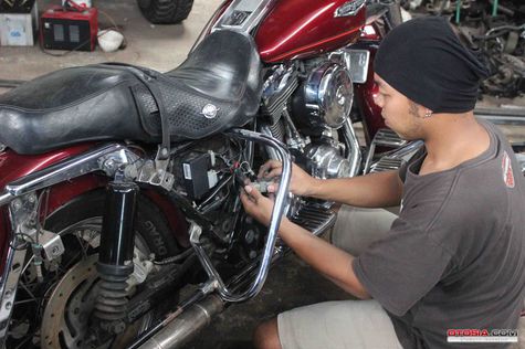  Pemilik  Harley  Davidson  Terus Tambah Buat Chandra Makin 