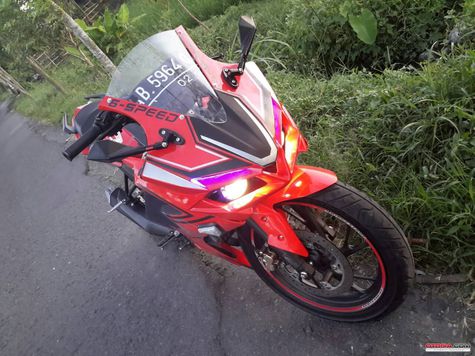 Modifikasi New CB150R Profesional Red  Otosia.com