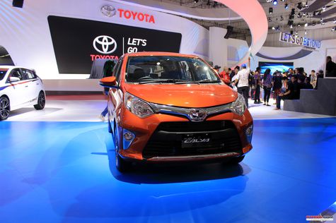 Harga MPV Toyota Calya di GIIAS Termahal Rp 150 Juta 