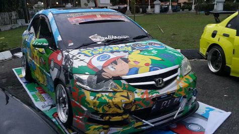 Honda City Pokemon Go dari Pekanbaru  Otosia.com