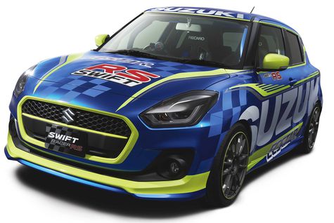 Perkental Aroma Sporti Suzuki Swift Pakai Jubah MotoGP 