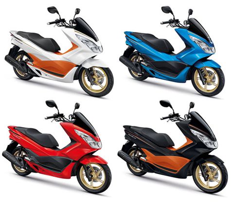 4 Pilihan Warna Baru Honda Pcx 17 Otosia Com