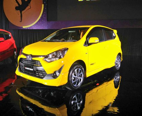 Toyota Resmi Luncurkan Agya Facelift 2017 Harga Mulai Rp 