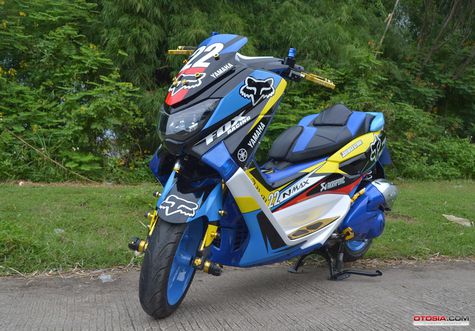 Yamaha N Max Si Rubah Biru Dari Pulo Gadung Otosia Com