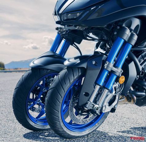 Kemunculan Moge  Roda  Tiga  Yamaha  Niken di TMS 2019 