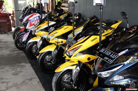 Kontes Modifikasi Yamaha Max di Bali, Bule-Bule Pernah 