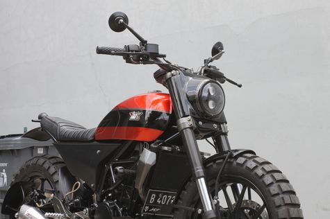 Ini Lho KTM Aliran Scrambler Milik Pelawak Wendi  Cagur  