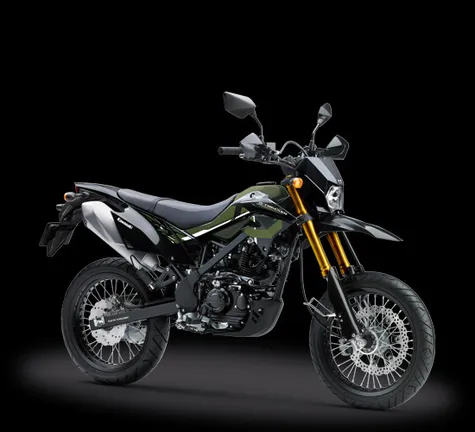 Kawasaki D-Tracker SE Hijau Army