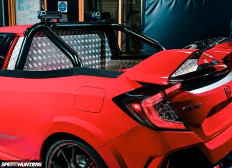 Bukan Hoax, Civic Type R Dibikin Jadi Mobil Pick Up 