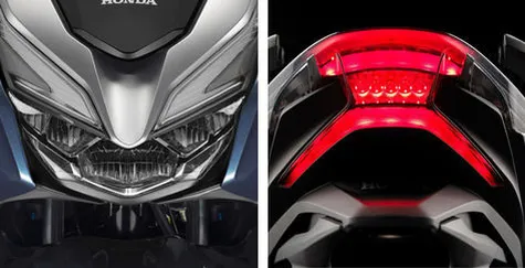 Head-light & tail-light Honda Forza 250