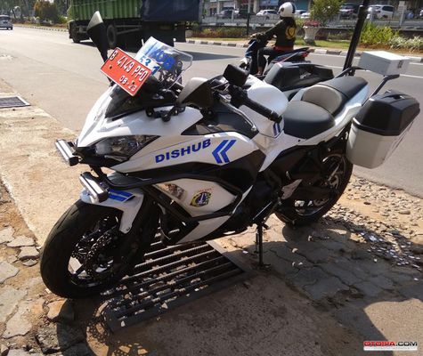  Kawasaki  Ninja  650 Jadi Moge  Andalan Dishub DKI Otosia com