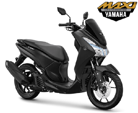 Yamaha Lexi matte black (Yamaha Indonesia)