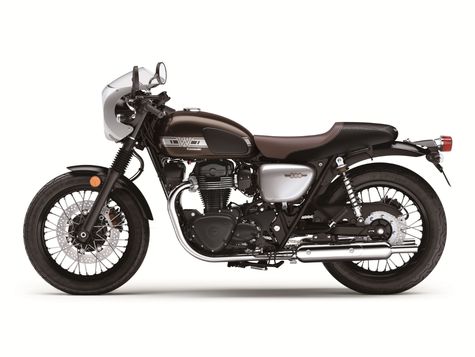 Kakak Kawasaki W175 Hadir Dengan Desain  Cafe  Racer 