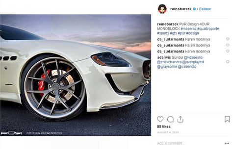 Koleksi Mobil Di Instagram Reino Barack Boleh Juga Bro Otosia Com