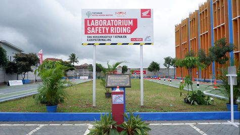 Yayasan AHM Resmikan Safety Riding Lab Astra Honda ke-4 di Kabupaten Malang (AHM)