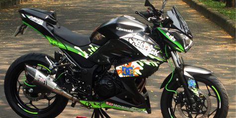 Modifikasi Kawasaki Ninja Z250 Beraroma Z800  Otosia.com