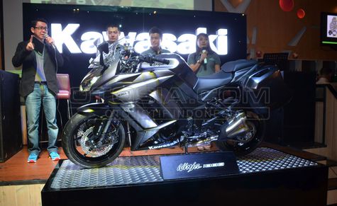 Moge Kawasaki Baru Kaca Depan Bisa Naik Turun Otosia com