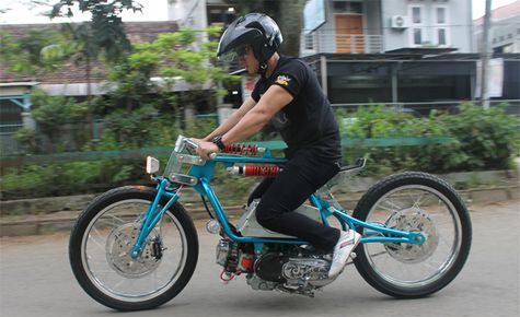 Modif PCX 125: Si Gambot Berubah Jadi Kurus Kering 