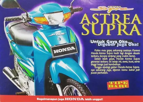 Koleksi Iklan Sepeda Motor Jadul Idola Anak Muda Pada Zamannya Otosia Com
