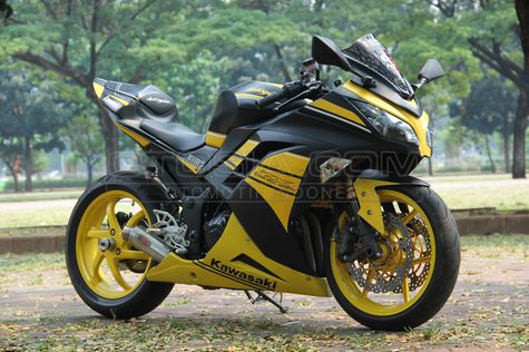 5 Model Modifikasi Kawasaki Ninja 250 Paling Hot  Otosia.com