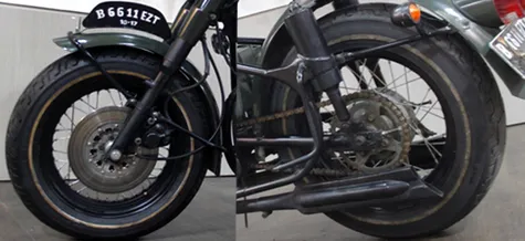 Suzuki Thunder 250 Bergaya Militer Tahun 1940-an  Otosia.com