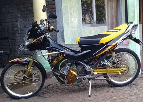 5 Bagian Modifikasi Satria FU Style Funky  Otosia.com