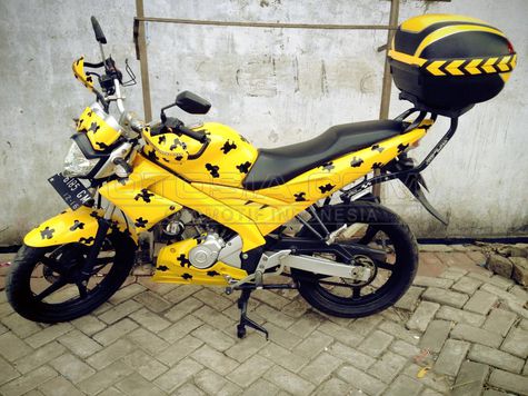 Modifikasi Yamaha Vixion Marsupilami  Otosia.com