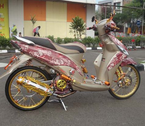 Yamaha Mio Bersolek bak Putri Cina Berbatik  Otosia.com