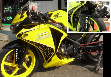 10 Transformasi Modifikasi Honda CBR250R ala Bumblebee 