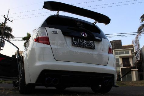 10 Sisi Hot Modifikasi Honda Jazz Putih Porsckit  Otosia.com