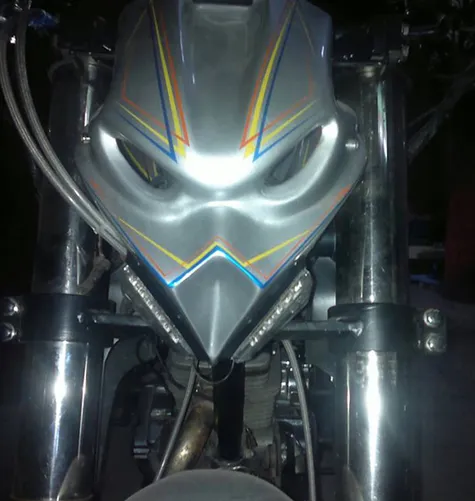 7 Perubahan Ekstrim Modifikasi Honda Tiger Street Fighter 