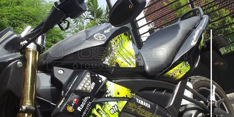 9 Detail Modifikasi Yamaha Vixion Monster Fighters 