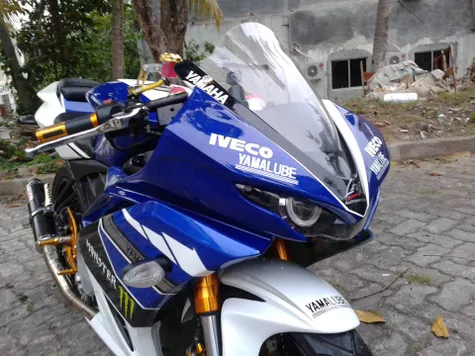 Vixion Modifikasi Layaknya R25 Dilego Rp 27 Juta  Otosia.com