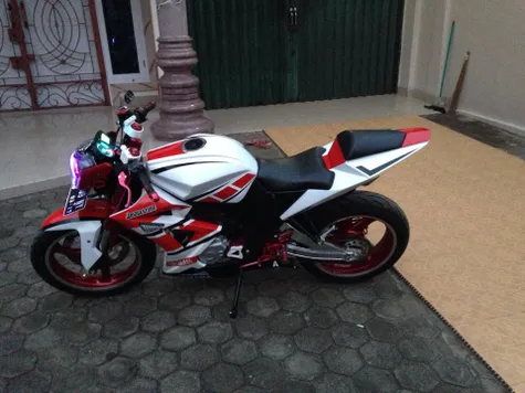 6 Make Over Street Fighter Smart Yamaha Vixion  Otosia.com