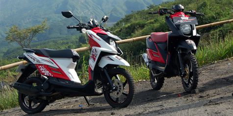  X  Ride  Dongkrak Penjualan Matik  Yamaha  Otosia com