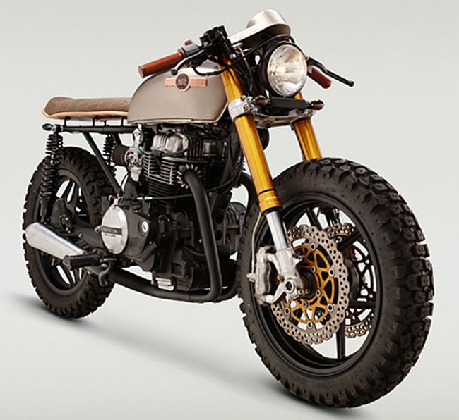 Modif Honda CB450T, custom 'nano-nano' | merdeka.com