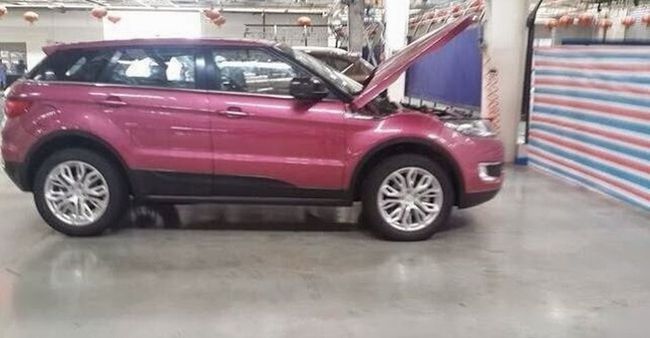 range rover evoque made in china 36784b