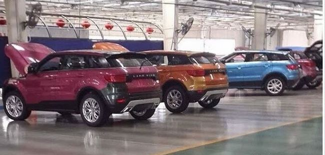 range rover evoque made in china e97aa5