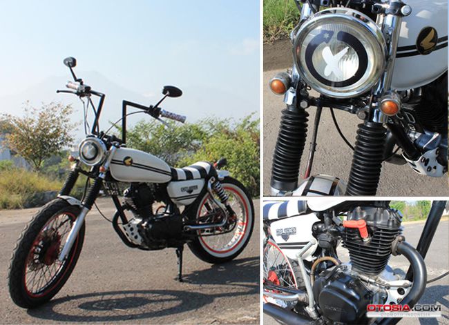 honda gl100 1985  bagor japstyle  f2afe9