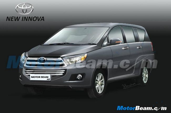 Satu lagi render Toyota Kijang Innova yang sedikit beda 