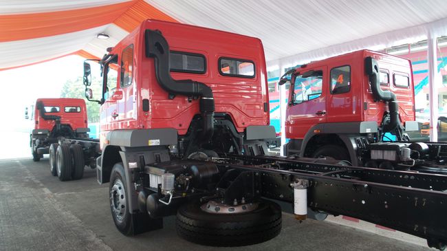 New Fuso  FJ  2523  akan dirakit di Tanah Air merdeka com